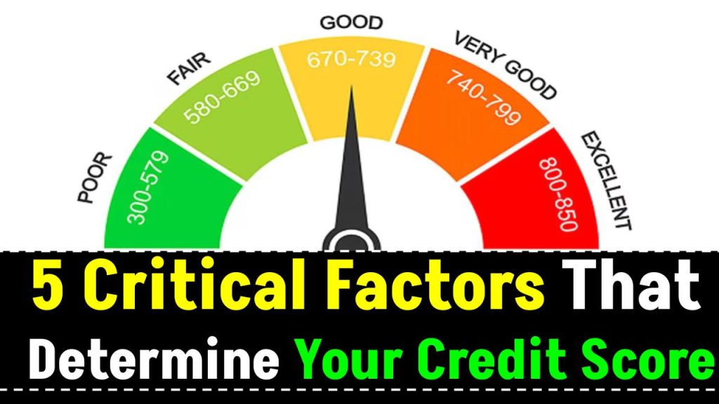 5 Critical Factors That Determine Your Credit Score – Check Them Out!