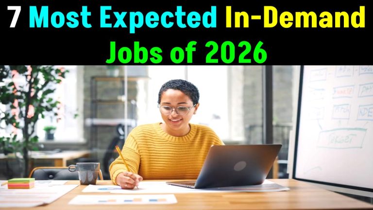 7 Most Expected In-Demand Jobs of 2026 – Is Your Career on the List?