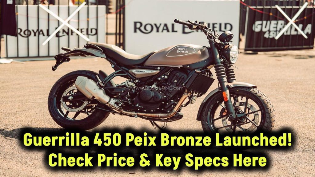 Guerrilla 450 Peix Bronze Price