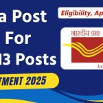 India Post GDS Recruitment 2025 Notification Out at indiapostgdsonline.gov.in, Apply Online for 21413 Vacancies, Check Details Here