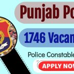 Punjab Police Constable Recruitment 2025 Notification Out for 1746 Vacancies