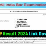 AIBE 19 Result 2024 Link Download AIBE XIX scorecard 2025 at allindiabarexamination.com (Out Soon)