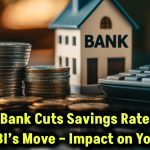 Major Bank Slashes Savings Account Rates After RBI's Move – What It Means for Customers!