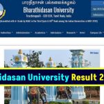 Bharathidasan University Result 2025 OUT at bdu.ac.in, Download BDU UG and PG Semester Marksheet