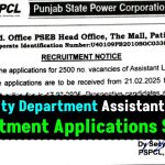 Electricity Department Assistant Lineman Recruitment! Applications started for 2500 posts of Assistant Lineman in PSPCL – 10th pass can apply