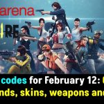 Garena Free Fire MAX redeem codes for February 12: Get daily diamonds, skins, weapons and more