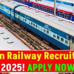 Indian Railway Recruitment 2025: Over 1100 Vacancies – Check Eligibility & Last Date! Apply Now!