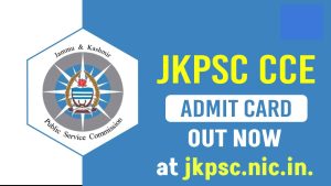 JKPSC CCE Prelims Admit Card 2024 OUT at jkpsc.nic.in, here's how to download