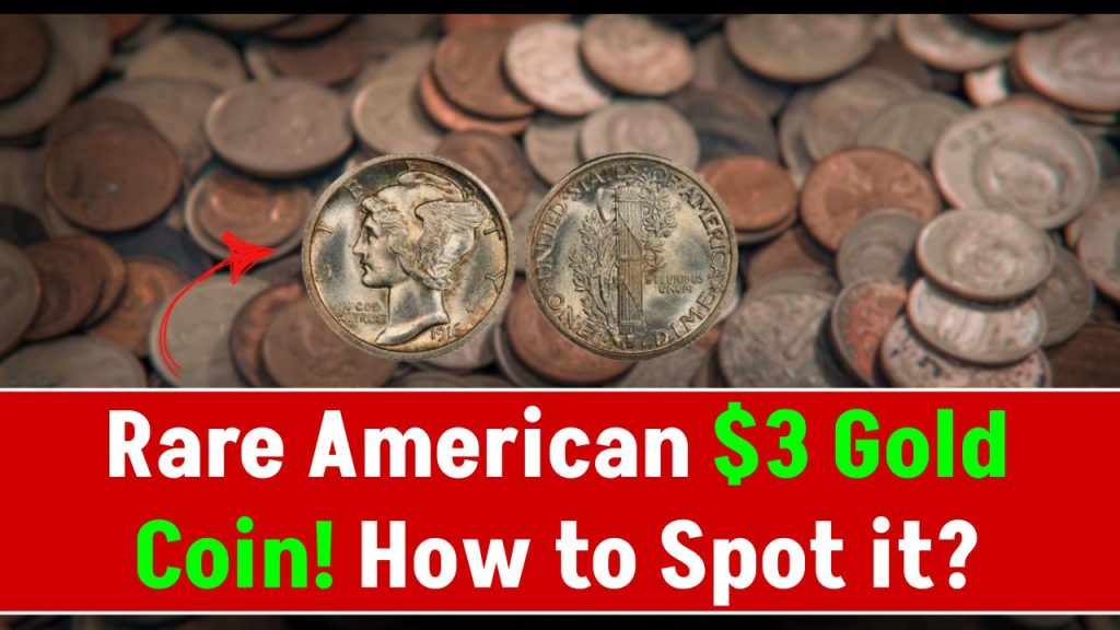 Rare American $3 Gold Coin: A Historical Gem That Worth More Than a Million! How to Spot it?