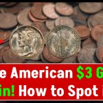 Rare American $3 Gold Coin: A Historical Gem That Worth More Than a Million! How to Spot it?