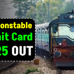 RPF Constable Admit Card 2025 OUT – Check Exam Date & City Intimation Slip @ rrbapply.gov.in