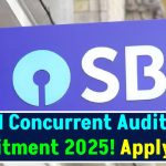 SBI Concurrent Auditor Recruitment 2025: 1,194 Vacancies Announced – Apply Now at sbi.co.in