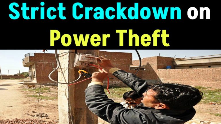 Strict Crackdown on Power Theft – Heavy Fines & Legal Action Ahead!