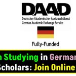 Tips on Studying in Germany from DAAD Scholars: Join Online Event!