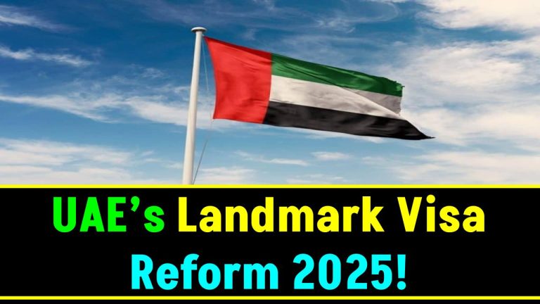 UAE’s Landmark Visa Reform: Introducing a 90-Day Visa Without Sponsor Requirements for 2025 – Everything You Need to Know