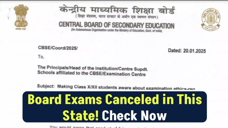 Board Exams Canceled in THIS State! Check the Revised Schedule Now!