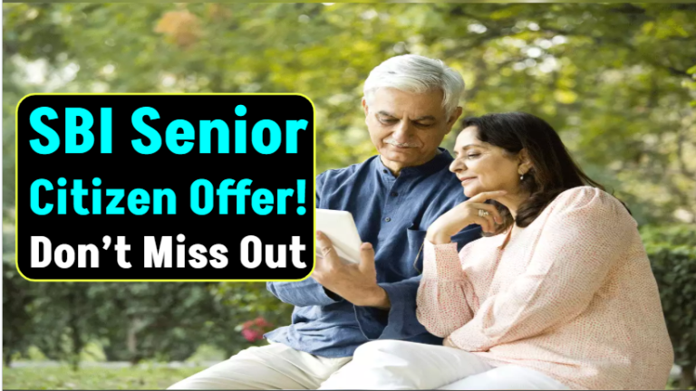 SBI Senior Citizen Offer: Special Scheme for Regular Income & 100% Safe Money – Don’t Miss Out!