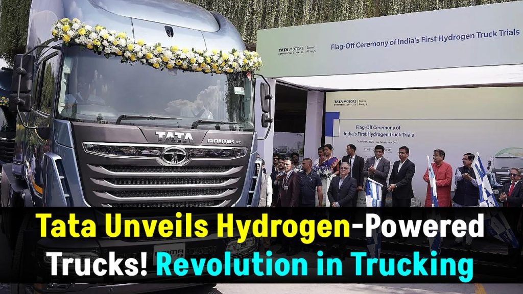 Revolution in Trucking! Tata Unveils Hydrogen-Powered Trucks – Can They End Diesel’s Dominance?