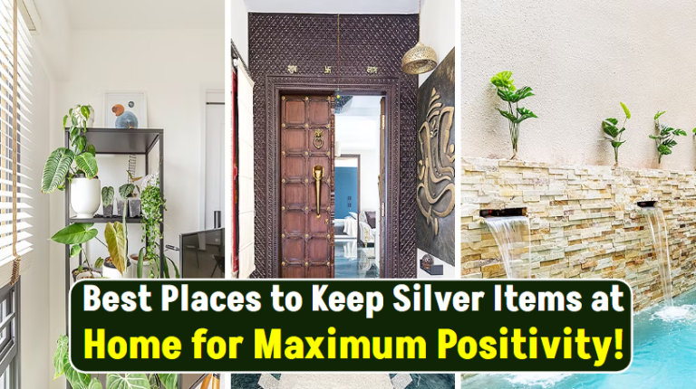 Vastu Tips: Best Places to Keep Silver Items at Home for Maximum Positivity!